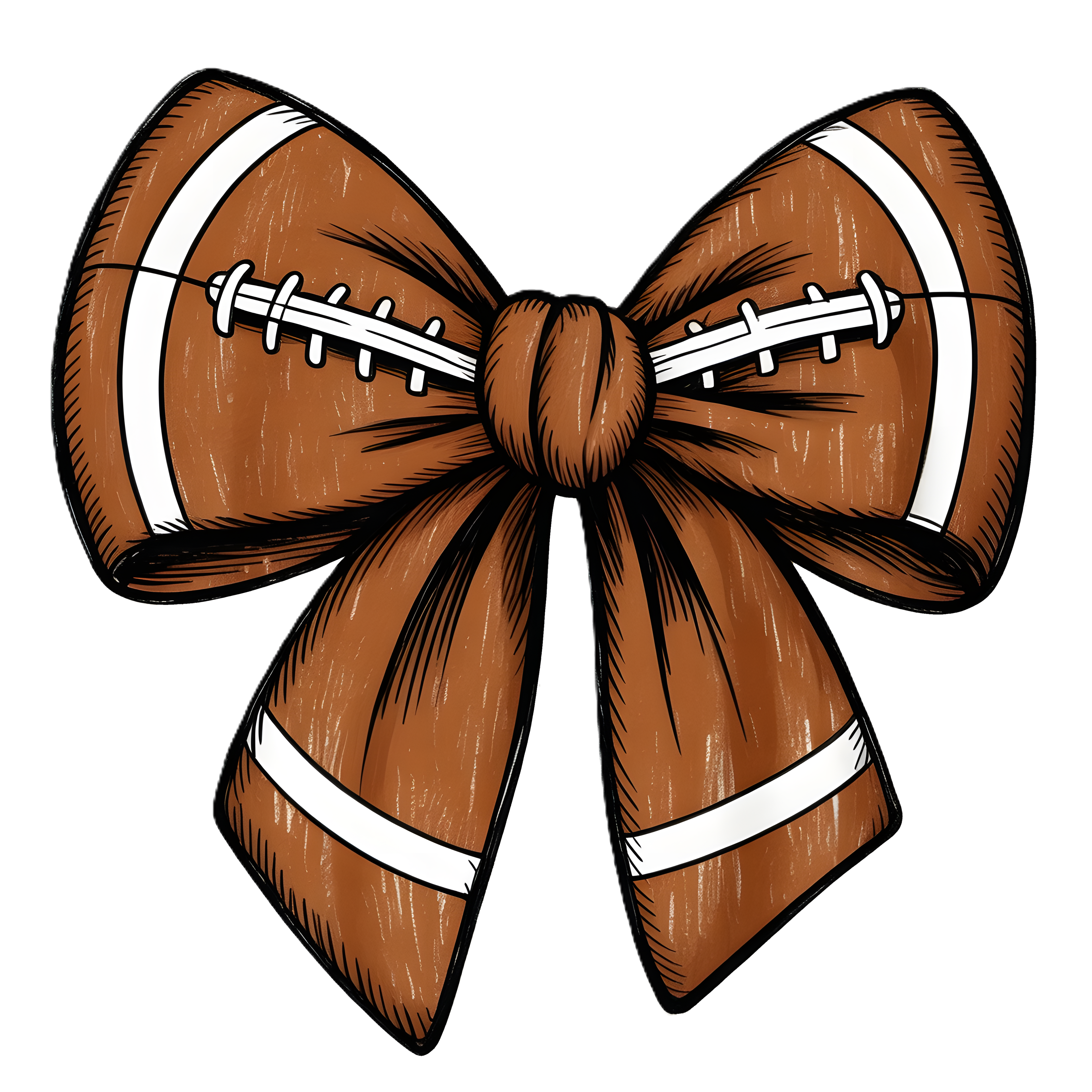 Football Bow Tee