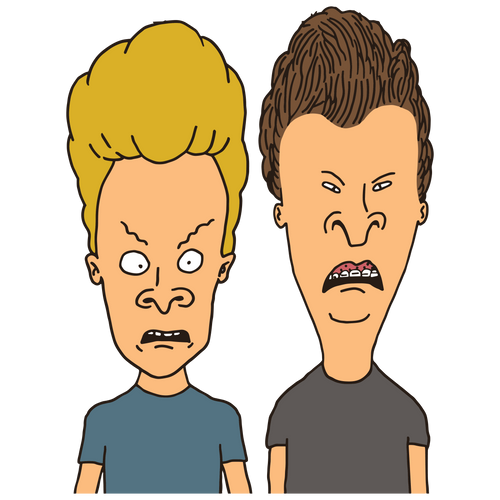 Beavis & Butt-Head Men's Graphic Tee