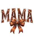 MAMA Football with Bow Tee