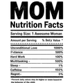 Mom Nutrition Facts