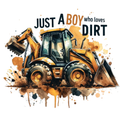 Just a Boy Who Loves Dirt T-Shirt
