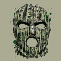 Masked Up Money Ski Mask Graphic Tee
