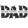 Dad The Man The Myth The Legend Tee