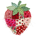 Patchwork Strawberry Children's T-Shirt
